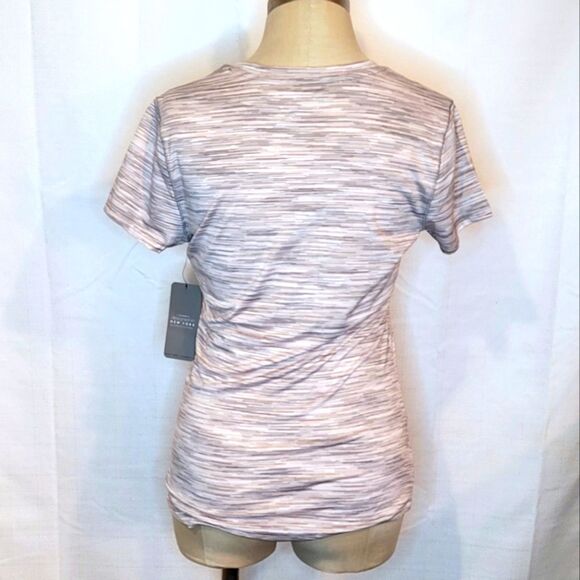 New York Laundry Sport Athletic V-Neck Tee Size Small - Picture 2 of 7